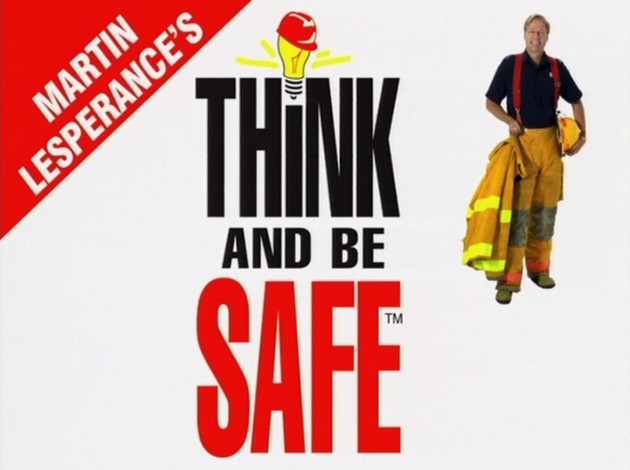 minute to think safety poster